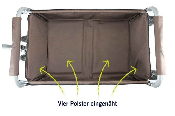 Beachtrekker LiFe Bollerwagen Braun Stabil Und Leicht Inkl. Feststellbremse 13 Beachtrekker LiFe Bollerwagen Braun Stabil Und Leicht Inkl. Feststellbremse – Bild 13