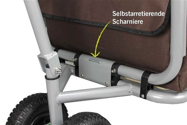 Beachtrekker LiFe Bollerwagen Braun Stabil Und Leicht Inkl. Feststellbremse 9 Beachtrekker LiFe Bollerwagen Braun Stabil Und Leicht Inkl. Feststellbremse – Bild 9