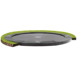 Berg FlatGround Champion 430 Trampolin Grau Sports Serie