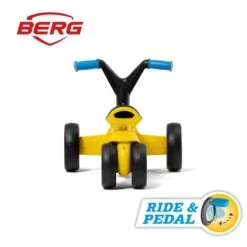 Berg Go2 SparX Yellow Gokart & Rutschroller -Babyprodukte Geschäft berg go2 sparx yellow rear 1 1