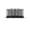 Berg Ultim Favorit InGround 410 Trampolin Schwarz Mit Sicherheitsnetz Comfort