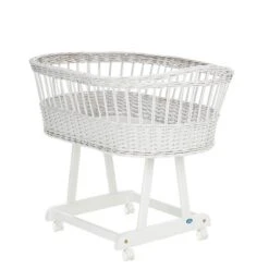 Alvi Birthe Stubenwagen Weiss Aktionspreis Vollmassiv Und Lackiert