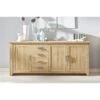 Trendteam Canyon Sideboard 219x92x48 Cm Alteiche