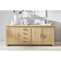 Trendteam Canyon Sideboard 219x92x48 Cm Alteiche