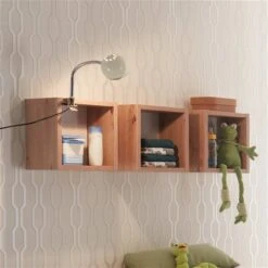 Mäusbacher Cindy Hängeregale Dreiteilig Asteiche