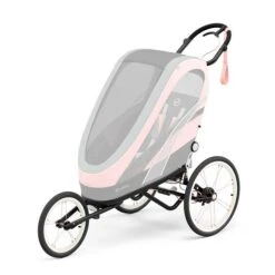 CYBEX ZENO Rahmen Black Mit Pinken Details -Babyprodukte Geschäft cyb 21 zeno eu y045 sipi greyedout blpi screen hd