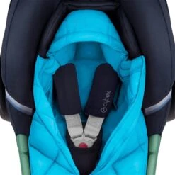 Cybex Snogga Mini 2 Beach Blue Fußsack -Babyprodukte Geschäft cyb 22 eu x000 atons2 snoggamini2 ocbl bebl print medium