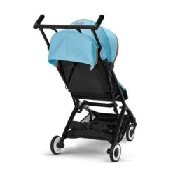 CYBEX Libelle Buggy Beach Blue Gestell Black | Einfach Faltbar -Babyprodukte Geschäft cyb 22 int y225 libelle blk bebl 1