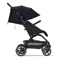 CYBEX Eezy S+2 Buggy Ocean Blue Gestell In Black | Mit All-Terrain Rädern -Babyprodukte Geschäft cyb 22 int y270 eezys 2 blk ocbl