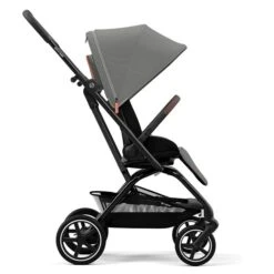 CYBEX Eezy S Twist+2 Buggy Lava Grey Gestell Black | Mit All-Terrain Rädern -Babyprodukte Geschäft cyb 22 int y270 eezystwist 2 blk lagr