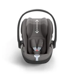 CYBEX Cloud T I-Size Mirage Grey Babyschale -Babyprodukte Geschäft cyb 23 eu y000 cloudt migr headrest print medium