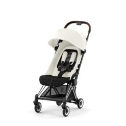CYBEX Coya Chrome Dark Brown Off White -Babyprodukte Geschäft cyb 23 int y045 coya ofwh chbr withoutinlay