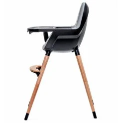 Kinderkraft Fini Hochstuhl Black/gray Zum Toppreis -Babyprodukte Geschäft fini black 4 1