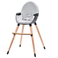 Kinderkraft Fini Hochstuhl Black/gray Zum Toppreis -Babyprodukte Geschäft fini black 5 1