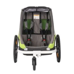 Hamax Traveller Fahrradanhänger Grün/Grau Inkl. Deichsel & Buggyrad 6 Hamax Traveller Fahrradanhänger Grün/Grau Inkl. Deichsel & Buggyrad -Babyprodukte Geschäft ham40050 interior 1