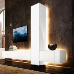 Hülsta Gentis Wohnwand 1 - Akzent Lack - Breite 299,2 Cm 9 Hülsta Gentis Wohnwand 1 - Akzent Lack - Breite 299,2 Cm -Babyprodukte Geschäft huelsta gentis lack