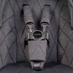 ICandy Orange Twin Combo Mist Blue Marl Phantom Zwillingskinderwagen | Inkl. Praktischem Zubehör -Babyprodukte Geschäft icandy orange harness close up 11