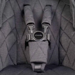 ICandy Orange Double Combo Light Slate Marl Geschwisterkinderwagen | Inkl. Praktischem Zubehör -Babyprodukte Geschäft icandy orange harness close up 5