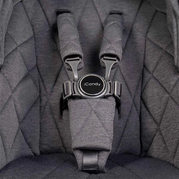 ICandy Orange Double Combo Mist Blue Marl Geschwisterkinderwagen | Inkl. Praktischem Zubehör 9 ICandy Orange Double Combo Mist Blue Marl Geschwisterkinderwagen | Inkl. Praktischem Zubehör – Bild 9