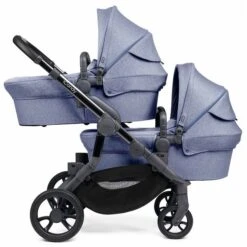 ICandy Orange Twin Combo Mist Blue Marl Phantom Zwillingskinderwagen | Inkl. Praktischem Zubehör -Babyprodukte Geschäft icandy orange mist blue profile twin cc cc pf