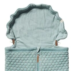 Joolz Essentials Nestchen Honeycomb Minze -Babyprodukte Geschäft joolz essentials nest mint closeup middle