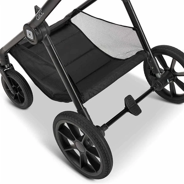 Moon Clicc Kombi-Kinderwagen Mud Melange 14 Moon Clicc Kombi-Kinderwagen Mud Melange – Bild 14