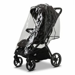 Moon Zac Buggy Black Melange -Babyprodukte Geschäft k24 zac 62940500 sportsitzregenschutz blackmelange 800 8 frontleft