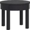 VOX Simple Kaffeetisch Hoch Schwarz Ø80 Cm