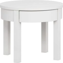 VOX Simple Kaffeetisch Hoch Weiß Ø80 Cm