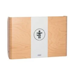 Timkid KAWAQ Wandwickeltisch Weiß / Buche Inklusive Wickelmatte | Horizontal Design