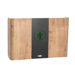 Timkid KAWAQ Wandwickeltisch Anthrazit / Eiche Inklusive Wickelmatte | Horizontal Design