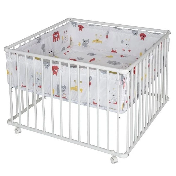 Schardt Laufgitter Basic Buche Massiv Weiß 100 X 100 Cm, Mit Laufrollen, Folie Monster 1 Schardt Laufgitter Basic Buche Massiv Weiß 100 X 100 Cm, Mit Laufrollen, Folie Monster