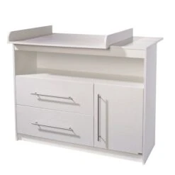 Roba Maren Wickelkommode Weiß 2 Schubkästen, 1 Tür - Zum Toppreis