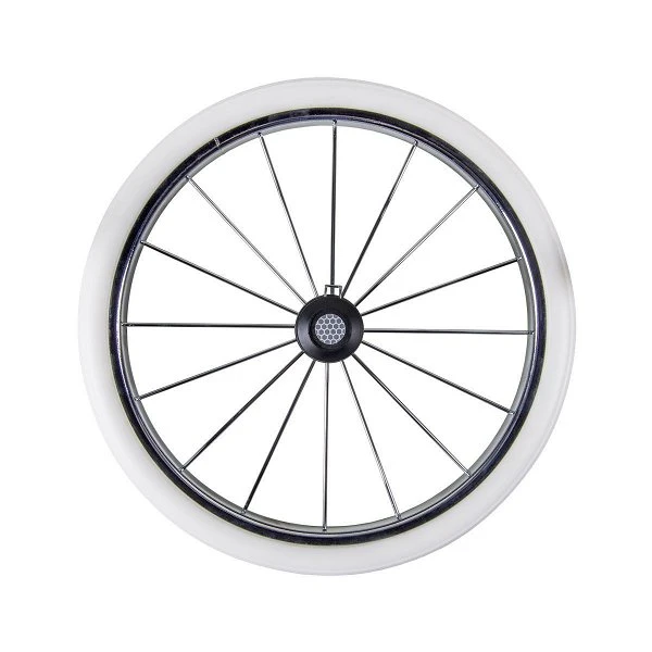 HESBA Condor Coupe Kinderwagen Außen 261 Innen 180 Teilleder - Räder Weiß 30 Cm, Griff Weiß 4 HESBA Condor Coupe Kinderwagen Außen 261 Innen 180 Teilleder - Räder Weiß 30 Cm, Griff Weiß – Bild 4