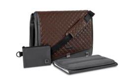 Moon Premium Wickeltasche Anthrazit Mit Wickelauflage, Geldtasche & Befestigungssystem