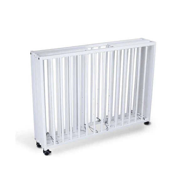 TiSsi Moritz Laufgitter Aus Massiv Buche Weiß Platzsparend Faltbar Mit Rollen 2 TiSsi Moritz Laufgitter Aus Massiv Buche Weiß Platzsparend Faltbar Mit Rollen – Bild 2