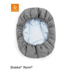 Stokke® Nomi® Newborn Set Black/Grey Blue 5 Stokke® Nomi® Newborn Set Black/Grey Blue -Babyprodukte Geschäft nomi newborncover grey blue 220901 5568 rt 1