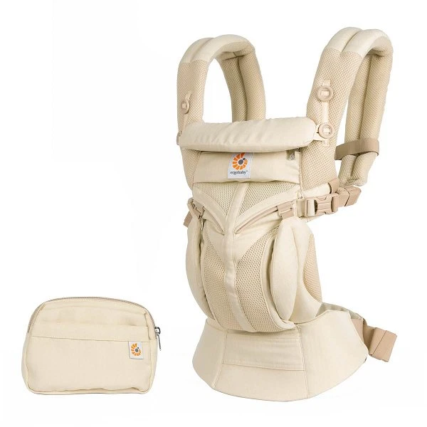 Ergobaby Omni 360 Cool Air Mesh Natural Weave Babytrage 1 Ergobaby Omni 360 Cool Air Mesh Natural Weave Babytrage
