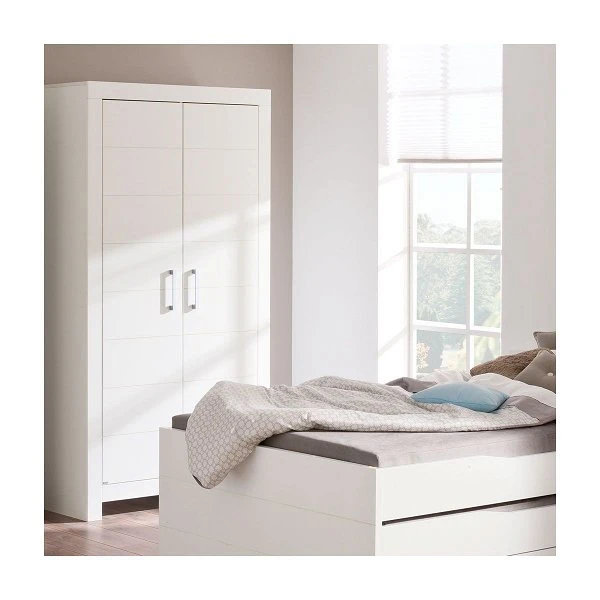 Paidi Fiona Kleiderschrank Kreideweiß 2-türig Frachtfrei Zum Aktionspreis 1 Paidi Fiona Kleiderschrank Kreideweiß 2-türig Frachtfrei Zum Aktionspreis