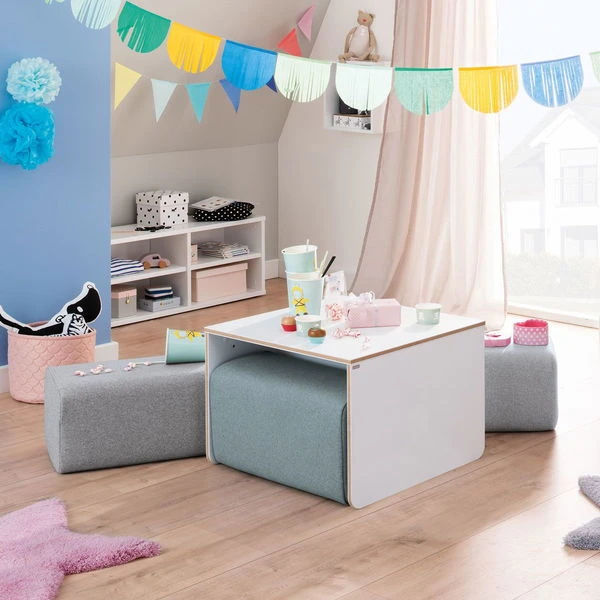 Paidi Fitzi Sitzpolster Steingrau Zwei Sitzhöhen 2 Paidi Fitzi Sitzpolster Steingrau Zwei Sitzhöhen – Bild 2