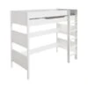 Paidi Ylvie Hochbett Kreideweiß Gerade Leiter 180 Cm 120x200 Cm
