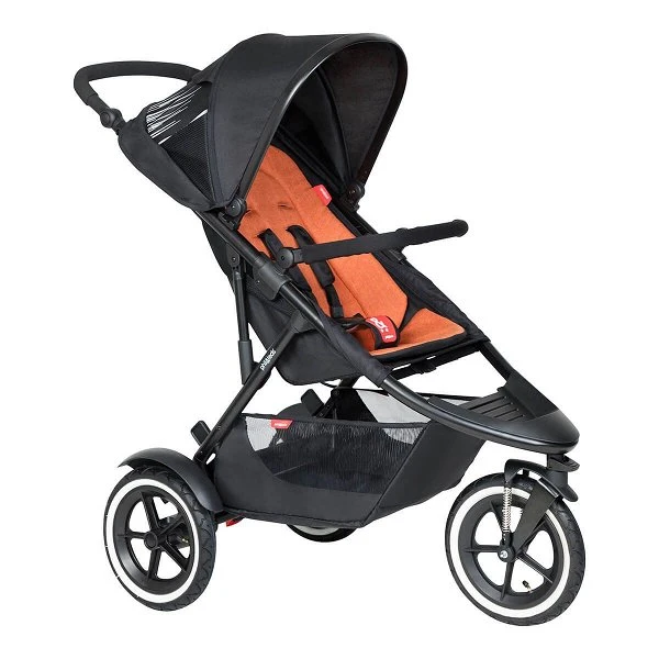 Phil&teds Sport Buggy Inklusive Sitzauflage Rust 1 Phil&teds Sport Buggy Inklusive Sitzauflage Rust