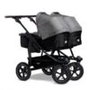 Tfk Duo 2 Kombi Kinderwagen Premium Grau Luftrad-Set