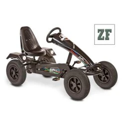 Dino Cars Stylez ZF GoKart Schwarz Zuschaltbarer Freilauf & Leichtlaufreifen
