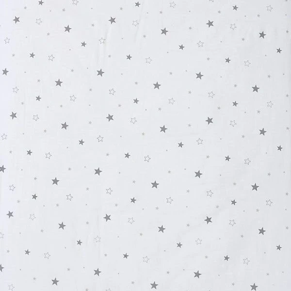 Schardt Solitär 6-Eck Laufgitter Kiefer Weiß Mit Folie Sternchen Grau 3 Schardt Solitär 6-Eck Laufgitter Kiefer Weiß Mit Folie Sternchen Grau – Bild 3