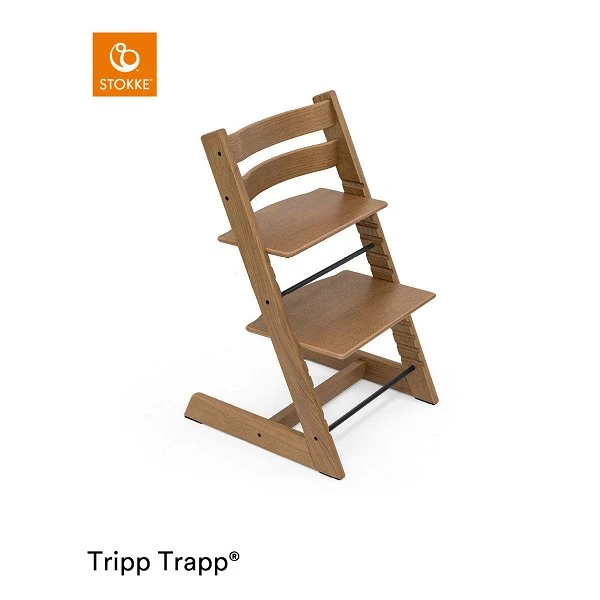 Stokke® Tripp Trapp® Hochstuhl Oak Brown Neuestes Modell 1 Stokke® Tripp Trapp® Hochstuhl Oak Brown Neuestes Modell