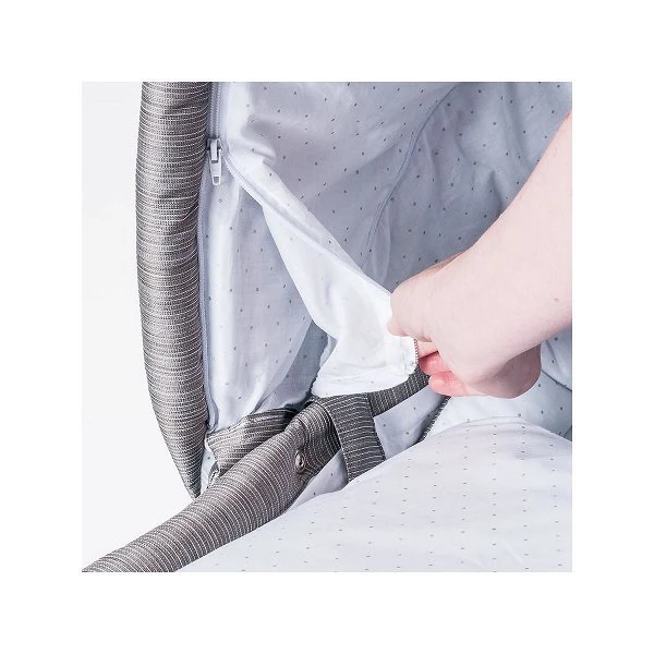 HESBA Condor Coupe Kinderwagen Außen 261 Innen 180 Teilleder - Räder Weiß 30 Cm, Griff Weiß 8 HESBA Condor Coupe Kinderwagen Außen 261 Innen 180 Teilleder - Räder Weiß 30 Cm, Griff Weiß – Bild 8